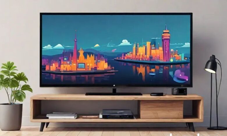 PPV Land: The Ultimate Guide to Pay-Per-View Entertainment in 2025 1 Modern living room with a smart TV streaming a live PPV land event, showing viewers enjoying HD content on multiple devices