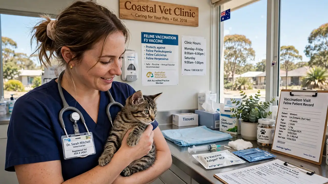 kitten vaccination schedule Australia